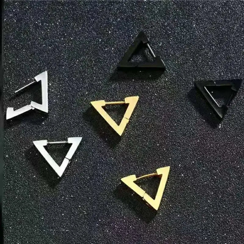 Gothic Triangle Ear Studs