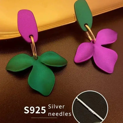 Flower Drop Earrings