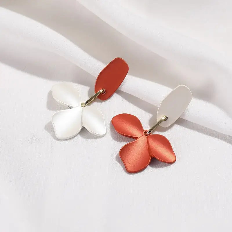 Flower Drop Earrings