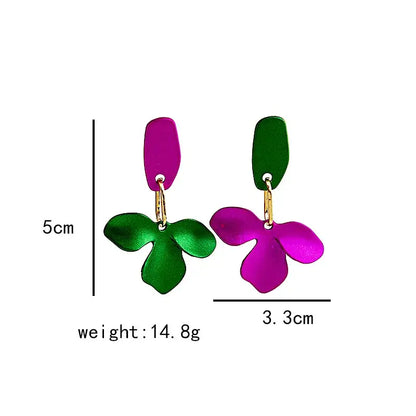 Flower Drop Earrings