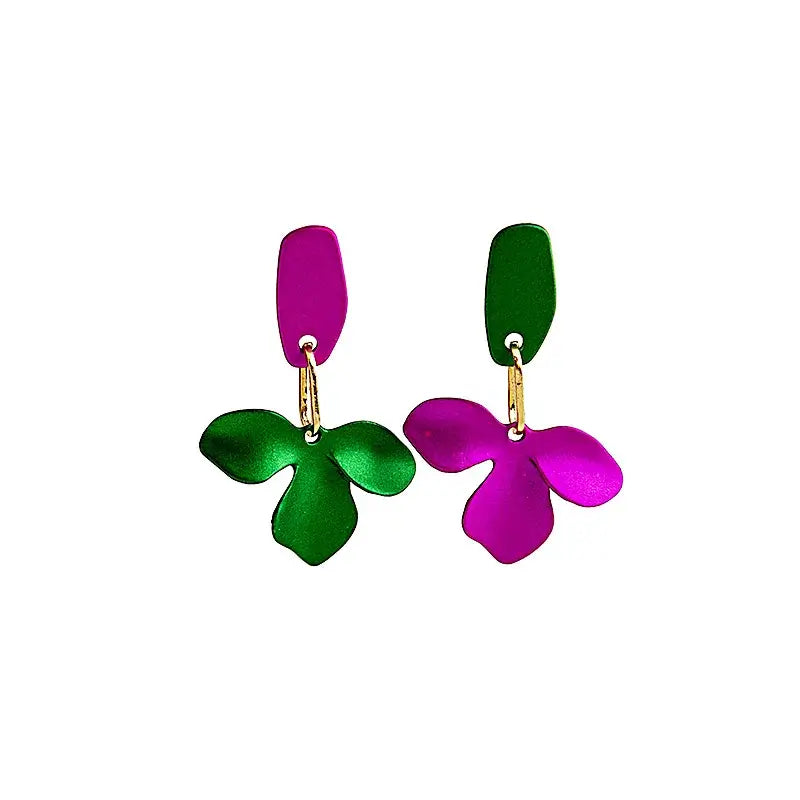 Flower Drop Earrings